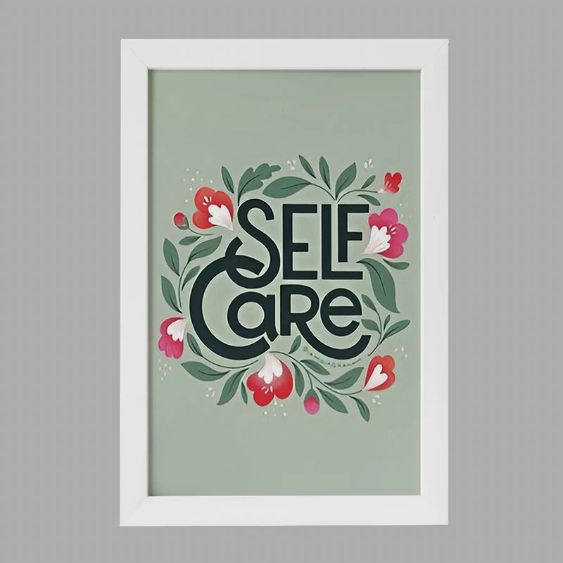 تابلو خندالو مدل Self Care کد F7433