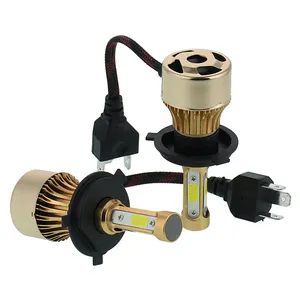 لامپ هدلایت خودرو هایلایت مدل چهار طرفه کد H4 بسته دو عددی 