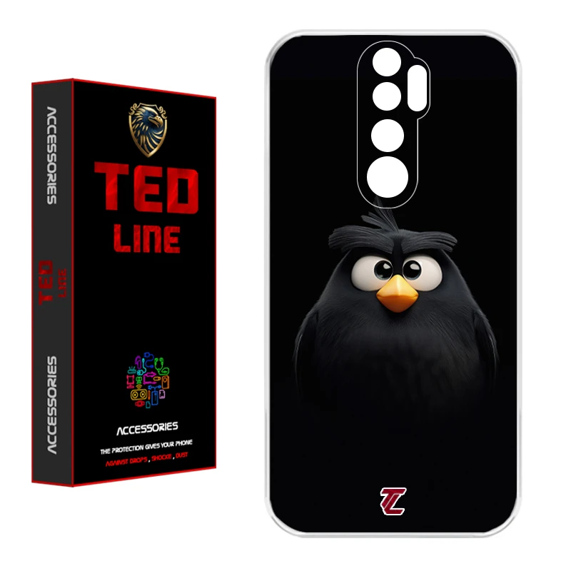 کاور تد لاین طرح پرنده کد 1122 مناسب برای گوشی موبایل شیائومی Redmi Note 8 Pro