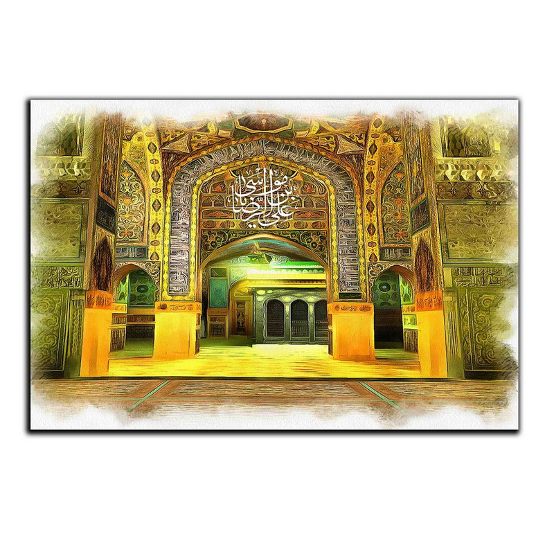تابلو شاسی بکلیت طرح مذهبی حرم مدل SH-8318