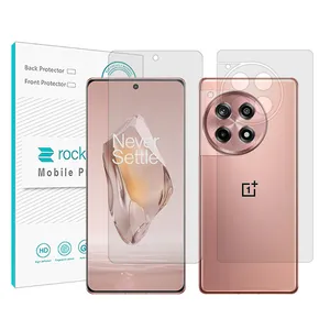 Rock space brand shockproof Hydrogel screen protector glass for OnePlus Ace 3 along with the back protector