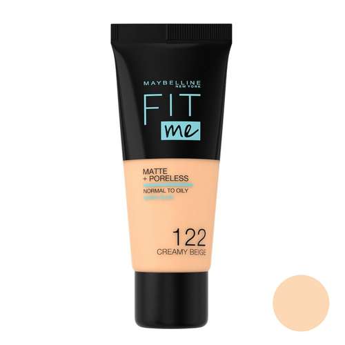  کرم پودر میبلین مدل Fit Me شماره 122 حجم 30 میلی لیتر 