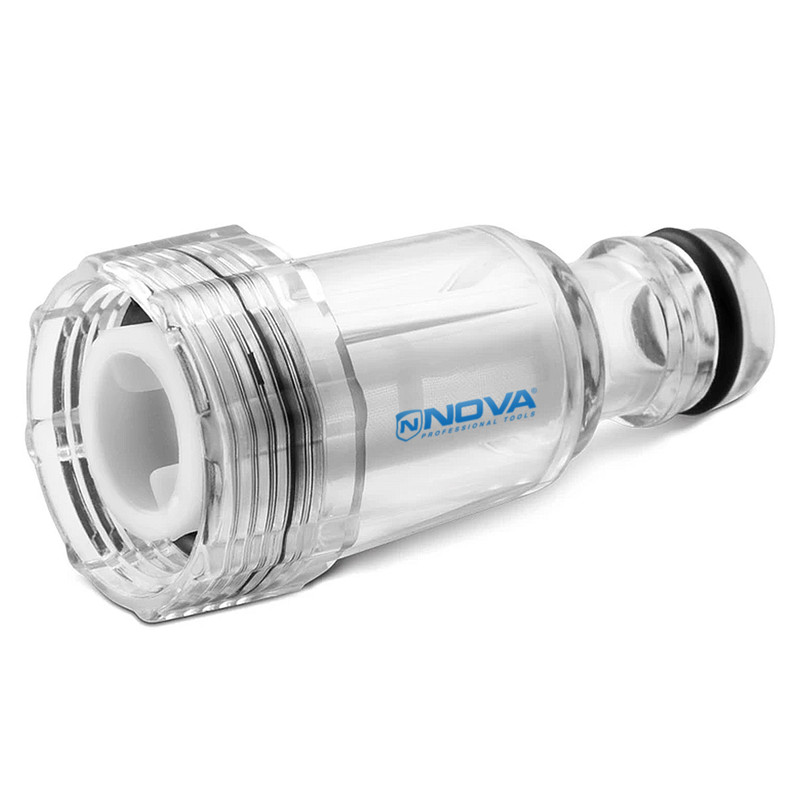 فیلتر شفاف کارواش نووا مدل 1/2 اینچ