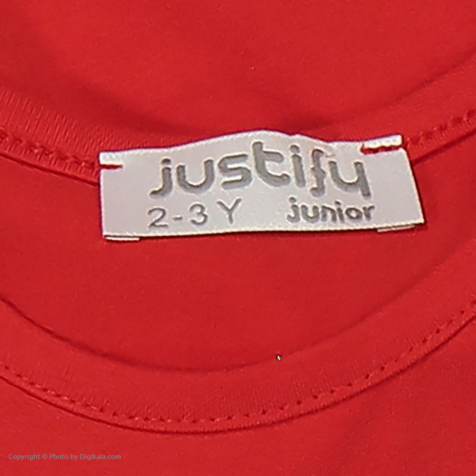 پیراهن دخترانه جاستیفای جونیور مدل K0442081DO-RED -  - 5