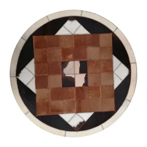 کلاژ فرش پوست و چرم کمالی مدل AD-00505