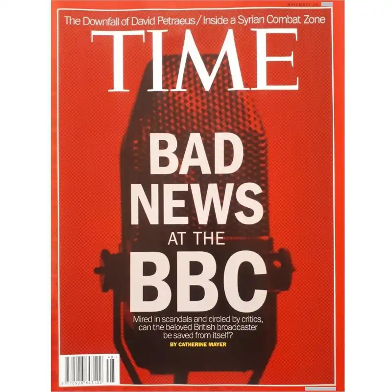 مجله Time نوامبر 2012