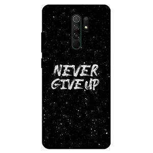 Megafone Never give up 1871 Cover For Xiaomi Redmi 9