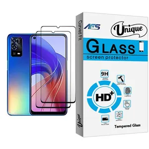 AFS Unique Glass MIX002 Screen Protector For Oppo A55 Pack Of 2