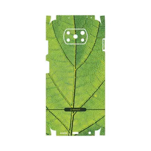 MAHOOT Leaf-Texture-FullSkin Cover Sticker for Xiaomi Poco X3 NFC