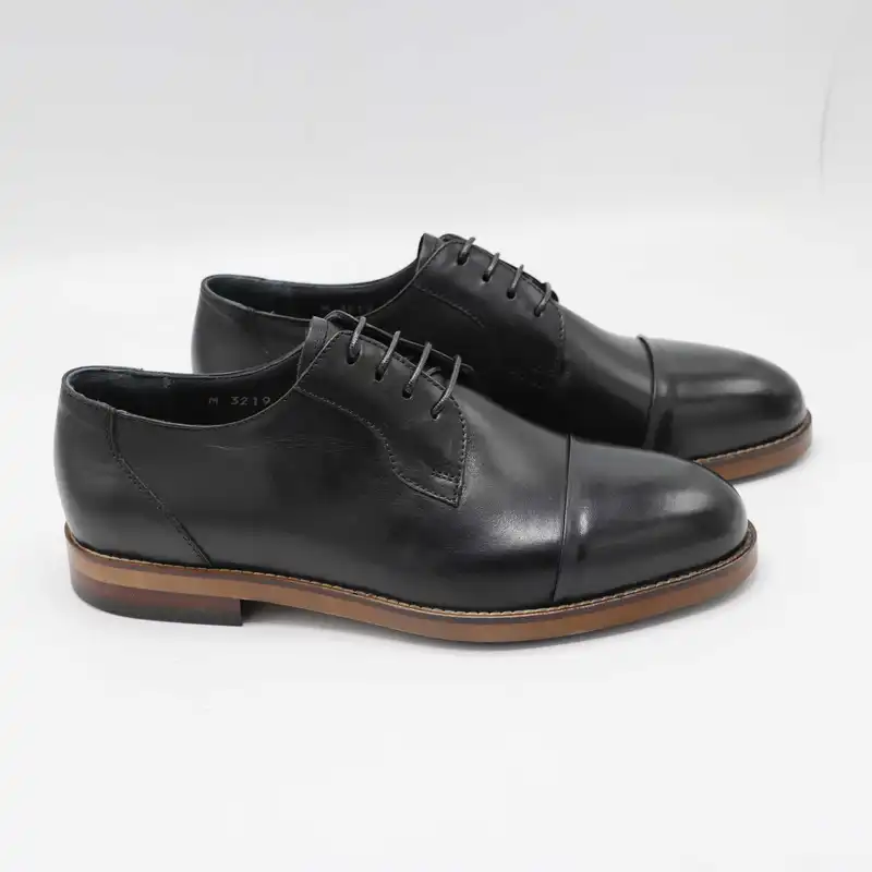 کفش مردانه لردگام مدل نام ور بندی رنگ مشکی