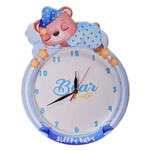 ساعت دیواری کودک مدل خرس خوابالو CL-23
