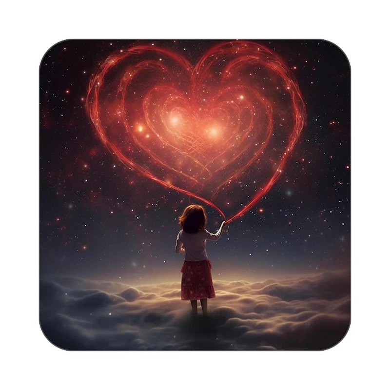 زیر لیوانی کاکتی مدل عاشقانه کد mp11384