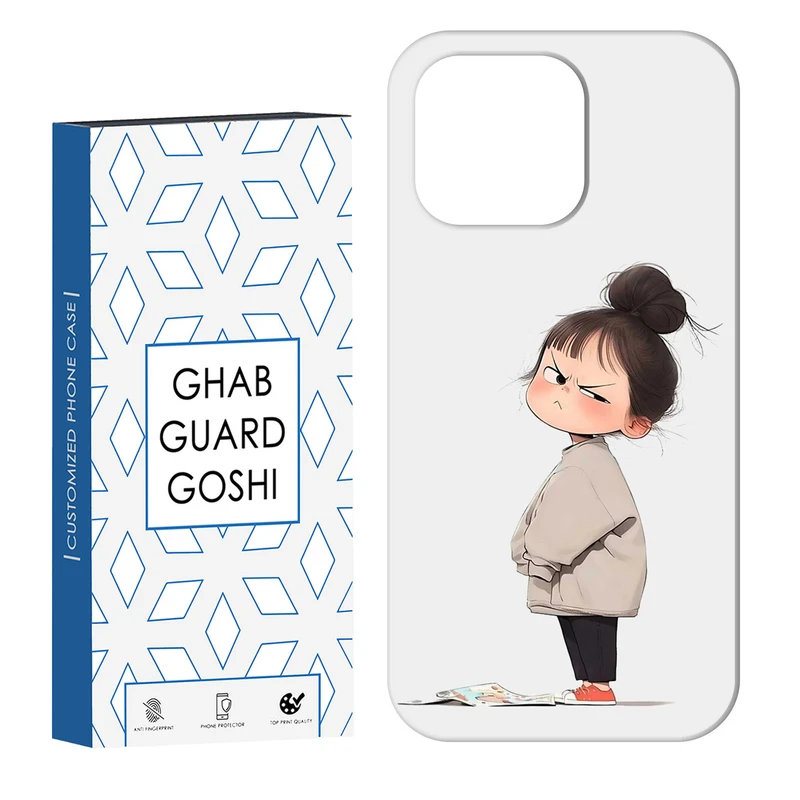 کاور قاب گارد گوشی طرح  دختر ملوس کد Dimo-953 مناسب برای گوشی موبایل اپل IPHONE 16 PRO   