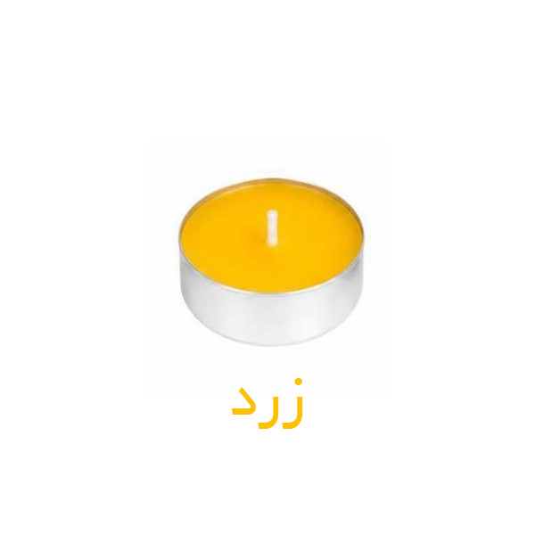 شمع وارمر بدون بو دیان مدل عقیق زمان اتمام 4 ساعت بسته 50 عددی