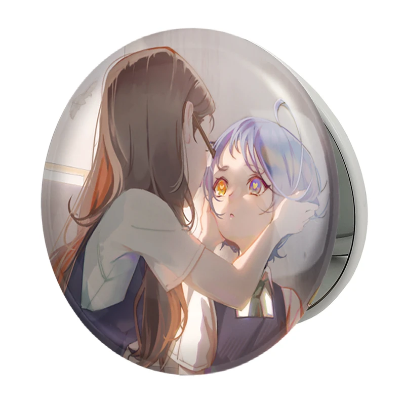 آینه جیبی خندالو طرح آی و ناگاسه انیمه واندر اگ پرایورتی مدل تاشو کد 34025