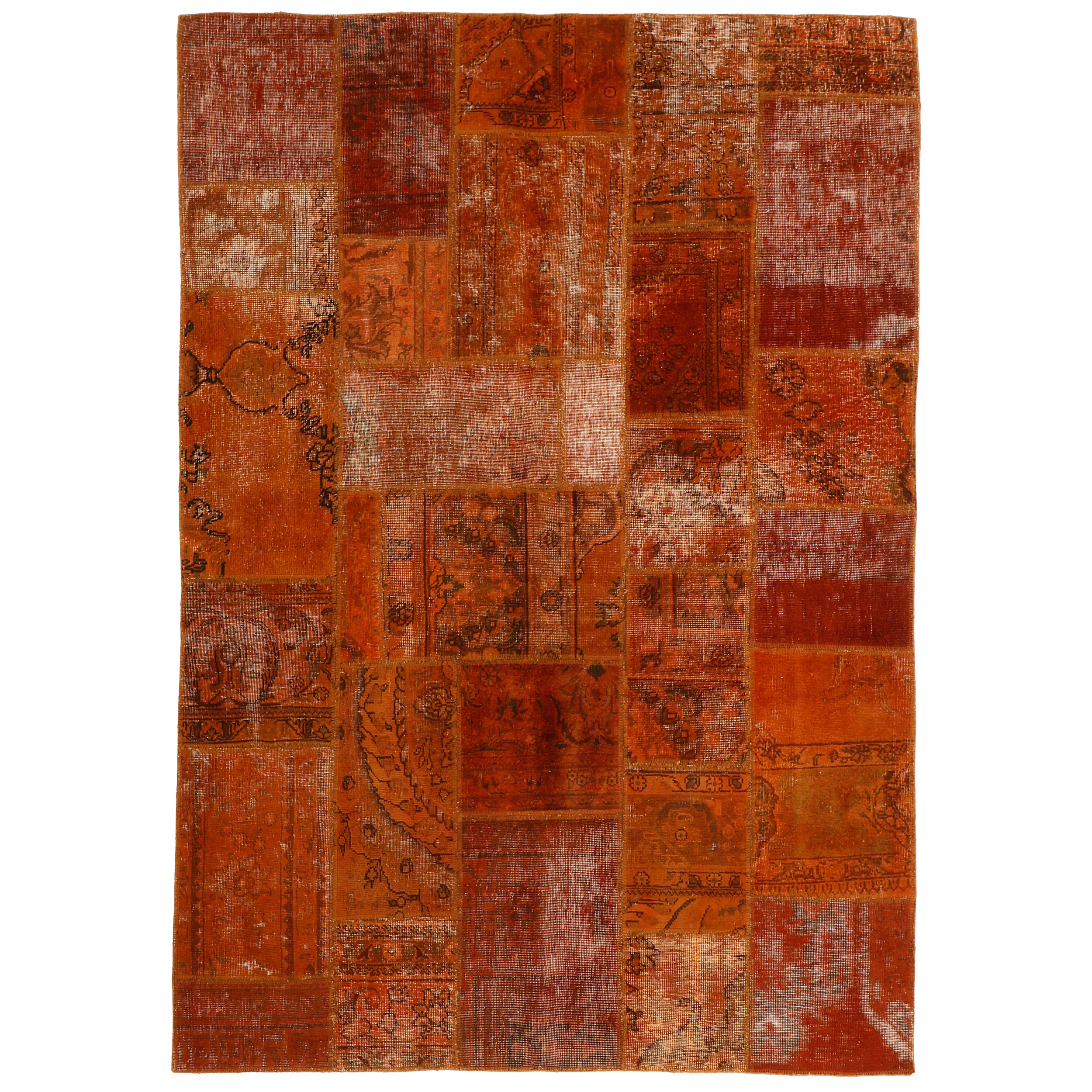 کلاژ فرش دستبافت چهار متری مدل Z15 کد 459