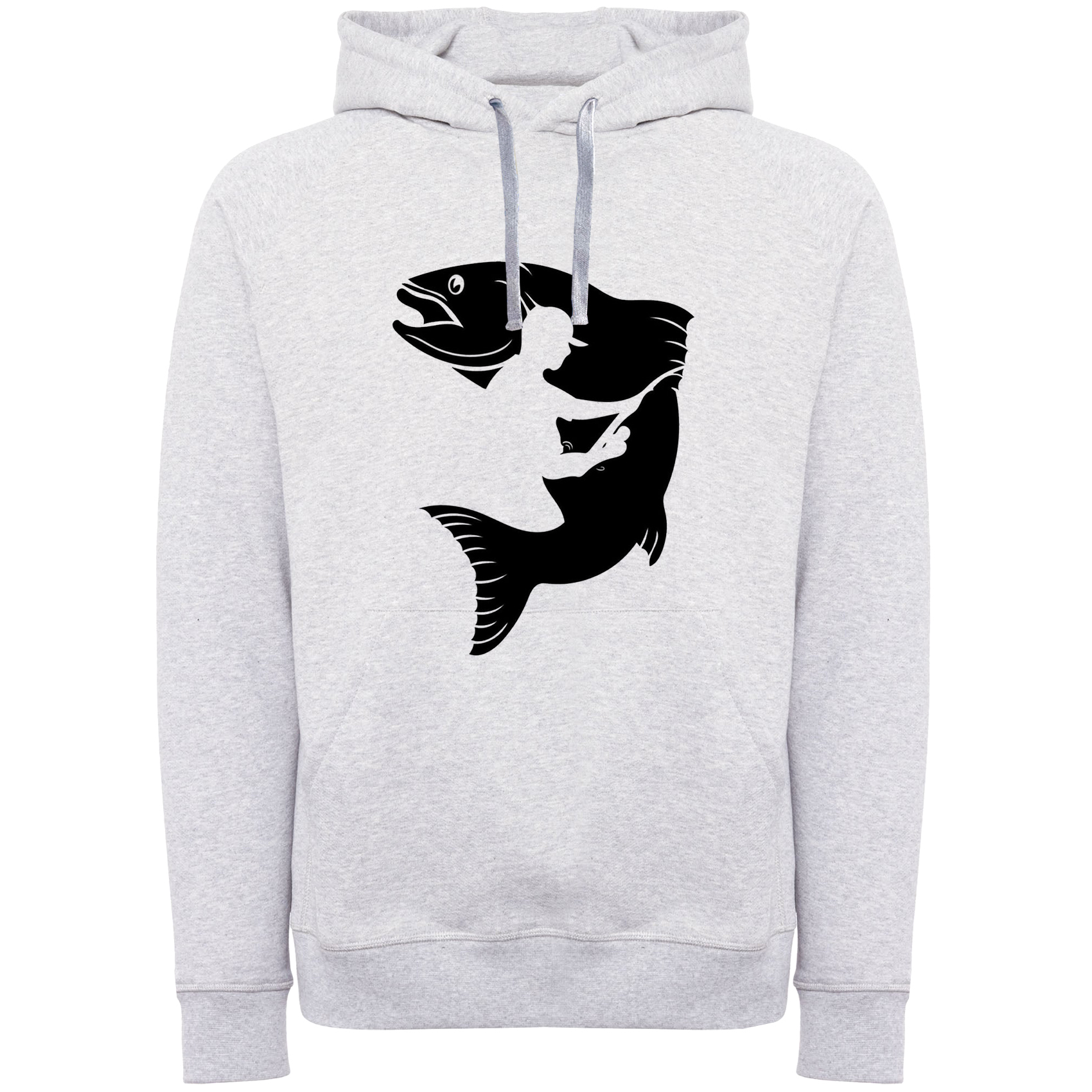 هودی مردانه مدل ماهی M49