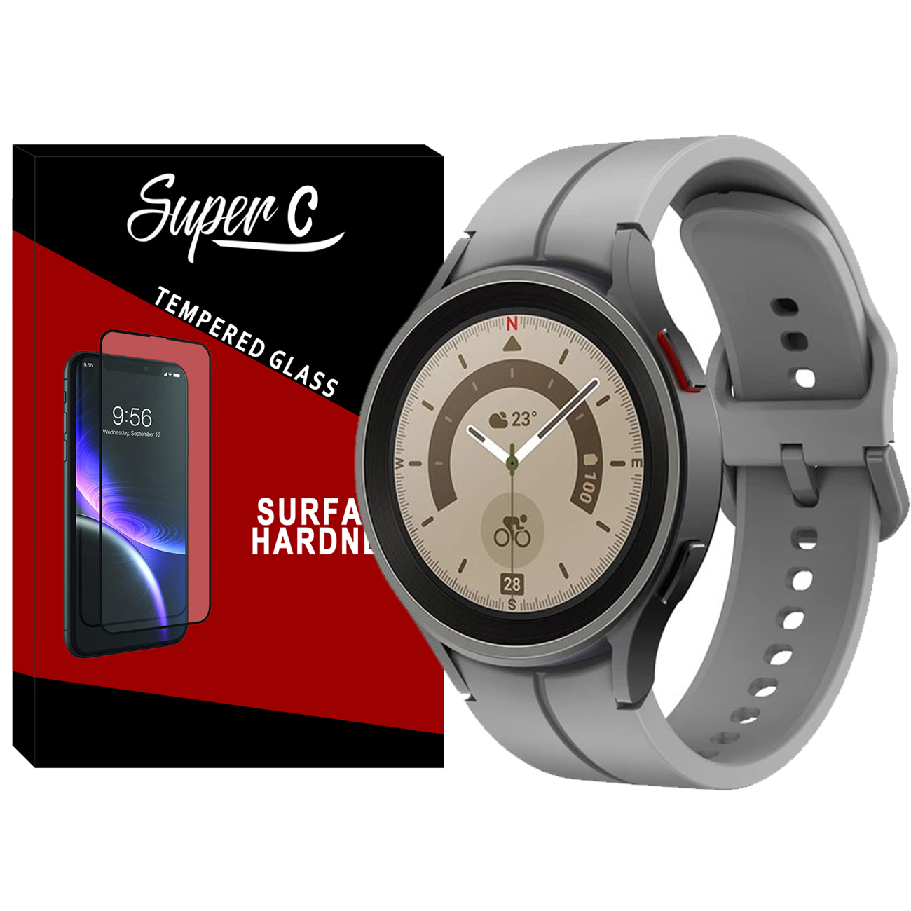 بند سوپرسی مدل Silic-ORG-SC مناسب برای ساعت هوشمند سامسونگ Galaxy Watch 4/5/6 سایز 40/43/44/46/47 میلی متری