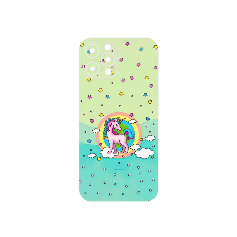 برچسب پوششی ماهوت مدل Rainbow unicorn adventure مناسب برای گوشی موبایل اپل iPhone 12 Pro Max