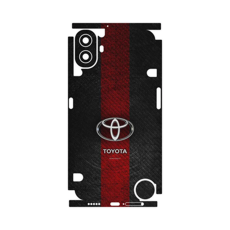 برچسب پوششی ماهوت مدل TOYOTA_Logo-FullSkin مناسب برای گوشی موبایل ناتینگ CMF Phone 1