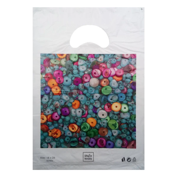 کیسه خرید کوالا مدل Stone18-26 بسته 100 عددی