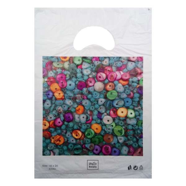 کیسه خرید کوالا مدل Stone18-26 بسته 100 عددی