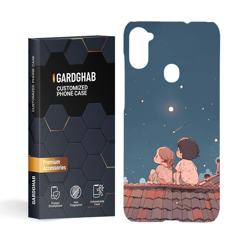  کاور گارد قاب مدل دخترانه مناسب برای گوشی موبایل سامسونگ Galaxy A11