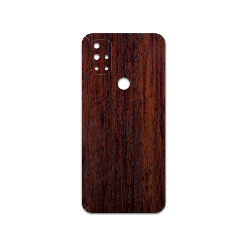 برچسب پوششی ماهوت مدل Red-Wood مناسب برای گوشی موبایل وان پلاس Nord N10 5G