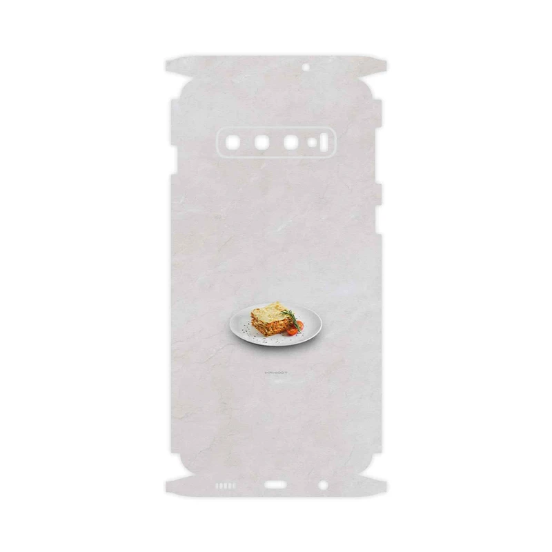 برچسب پوششی ماهوت مدل Lasagne-FullSkin مناسب برای گوشی موبایل سامسونگ Galaxy S10