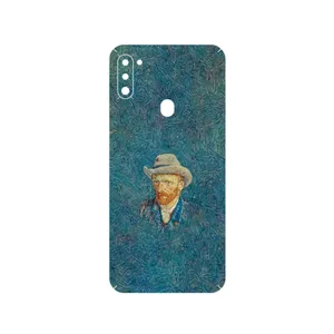 MAHOOT Self portrait with a gray felt hat Cover Sticker for Samsung Galaxy A11