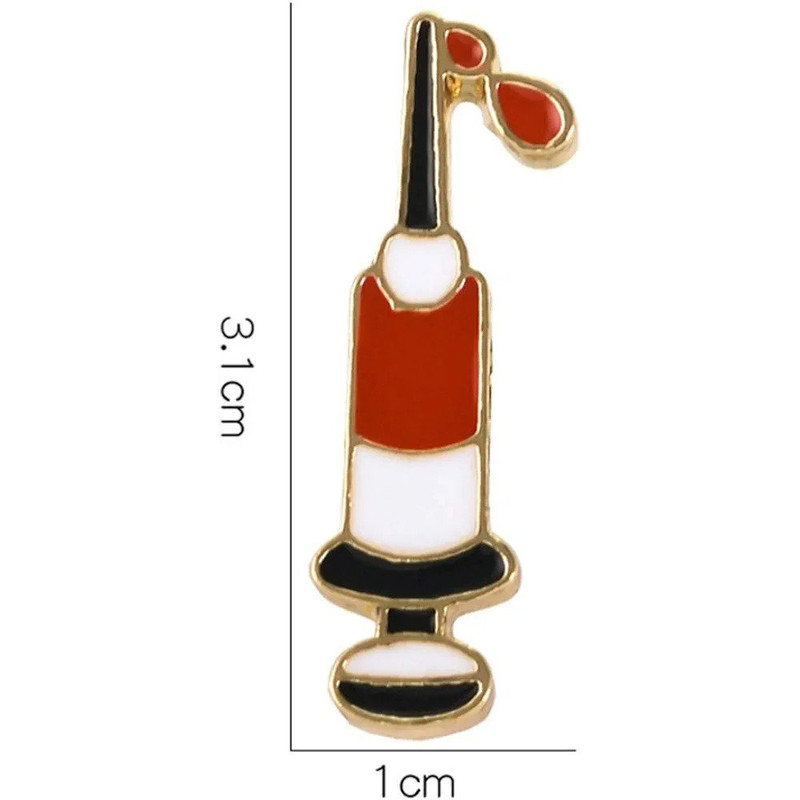 سنجاق سینه مدل سرنگ سنجاق سینه مدل سرنگ