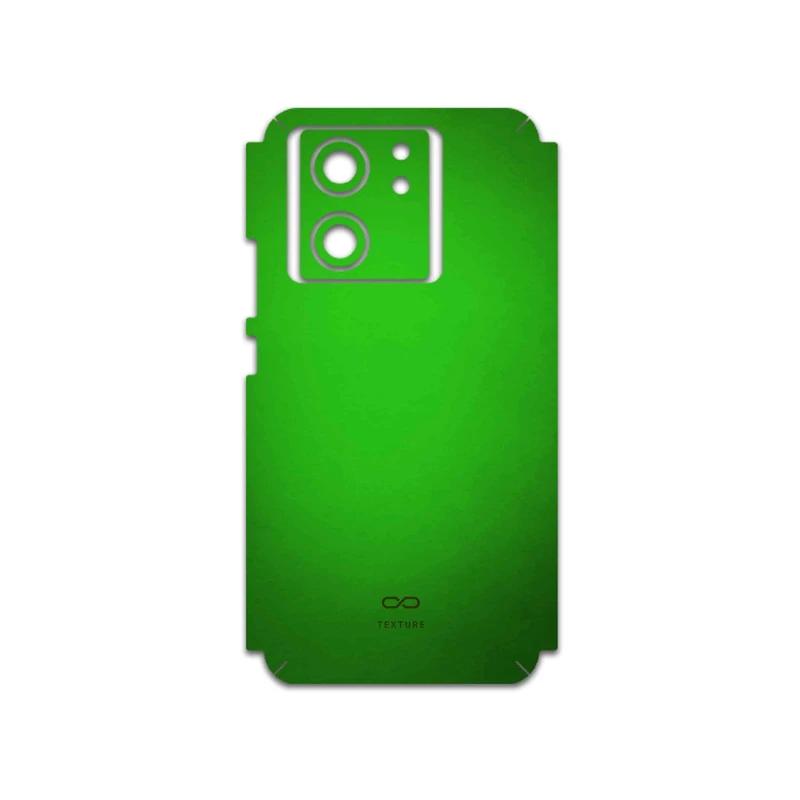 برچسب پوششی ماهوت مدل Metallic-Green مناسب برای گوشی موبایل شیائومی 13T