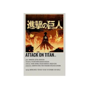 استیکر مدل انیمه طرح Attack On Titan-3