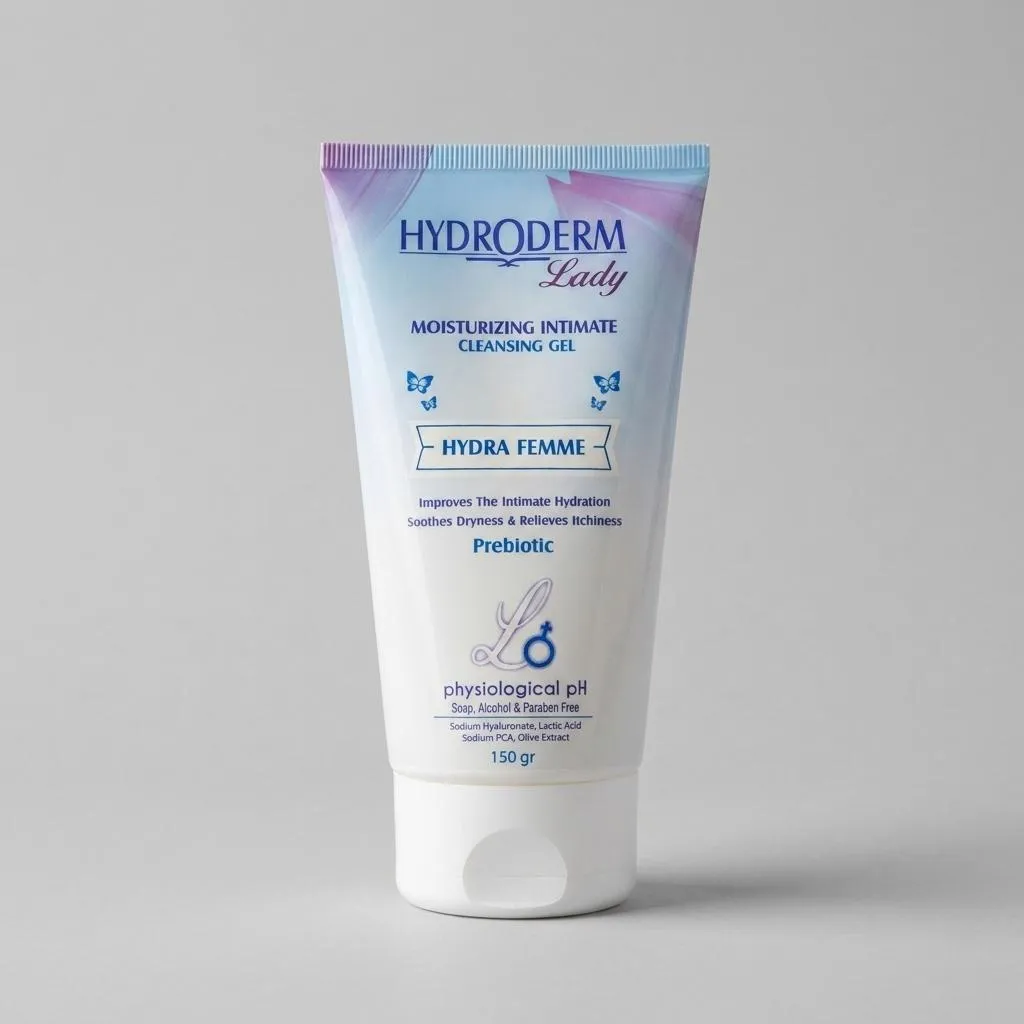 ژل بهداشتی بانوان هیدرودرم مدل Hydra Femme مقدار 150 گرم
