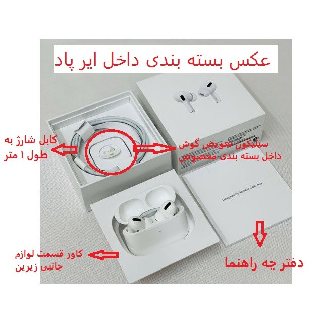 قیمت و خرید هندزفری بلوتوثی مدل Air Pods Pro V5.0 2024