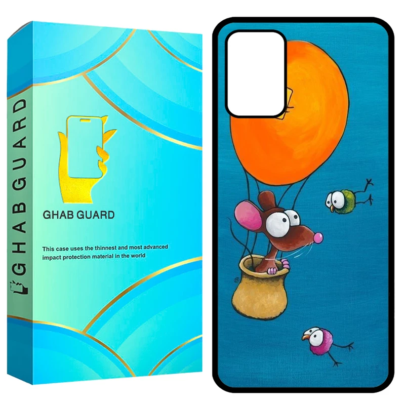 کاور قاب گارد طرح موش مدل GCHPA324 مناسب برای گوشی موبایل سامسونگ Galaxy A32 4G 
