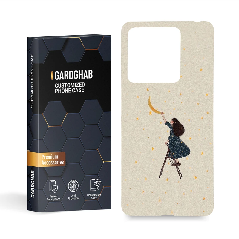 کاور گارد قاب مدل دخترانه مناسب برای گوشی موبایل شیائومی redmi note 13 5g
