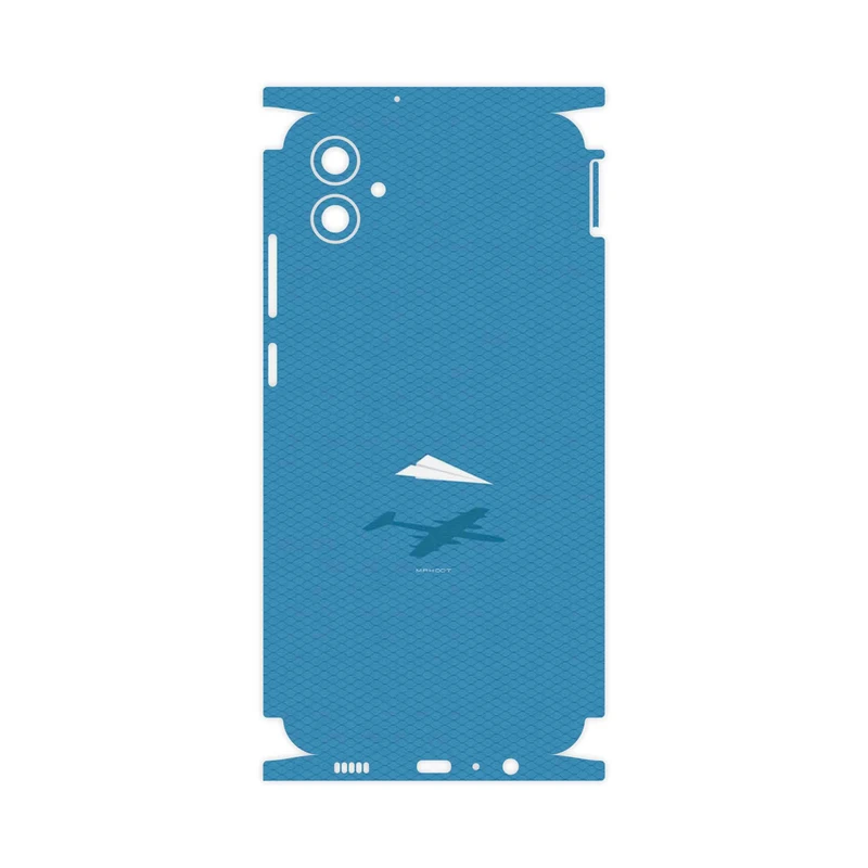 برچسب پوششی ماهوت مدل Minimal Paper Airplane-FullSkin مناسب برای گوشی موبایل سامسونگ Galaxy M04
