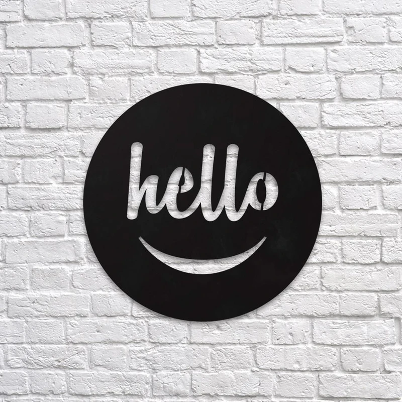 استیکر دکو رستا مدل HELLO کد C160