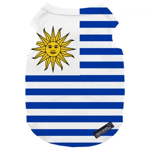 لباس سگ و گربه 27 طرح Uruguay Dog کد MH753 سایز M