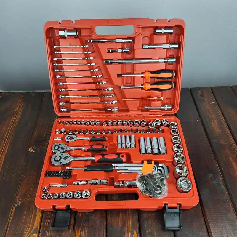 آچار و سری آچار بکس جی ان ترد کد 0145 مجموعه 120 عددی