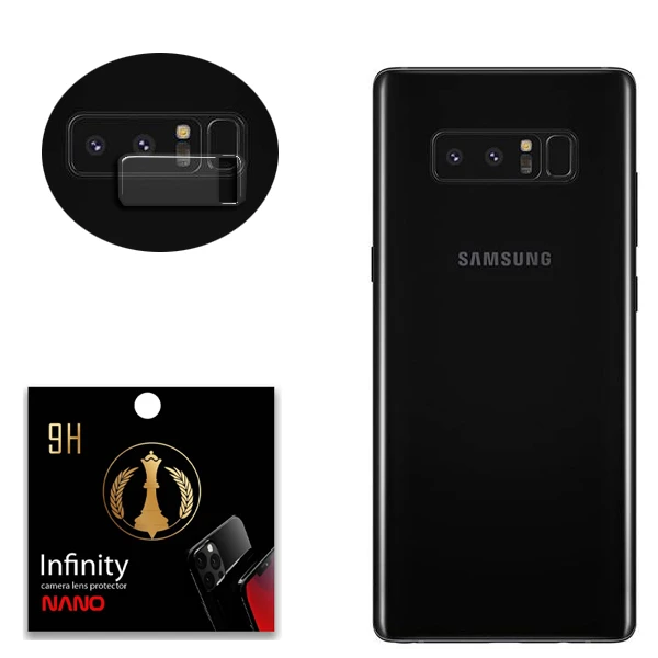محافظ لنز دوربین نانو اینفینیتی مدل Pro Max مناسب برای گوشی موبایل سامسونگ Galaxy Note 8