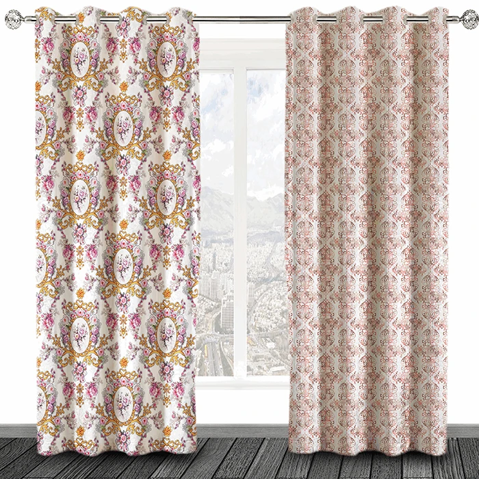 پرده هازان مدل HZD366 سایز 280×140 سانتی متر