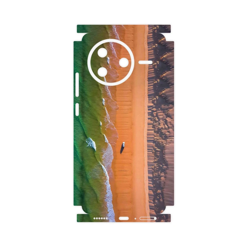 برچسب پوششی ماهوت مدل Beach and Green Sea-FullSkin مناسب برای گوشی موبایل شیائومی Poco F7 Pro
