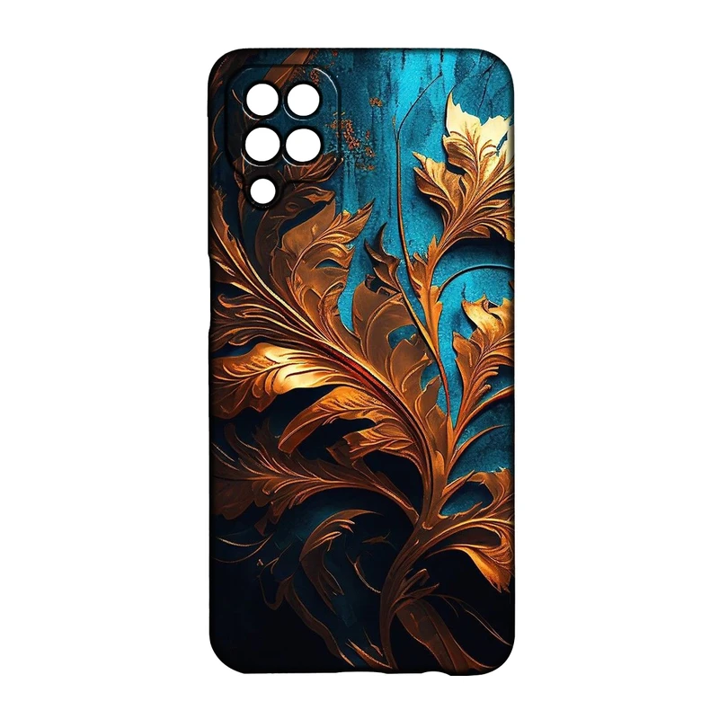 کاور طرح گل کد 341 مناسب برای گوشی موبایل سامسونگ Galaxy A12 / M12 / F12