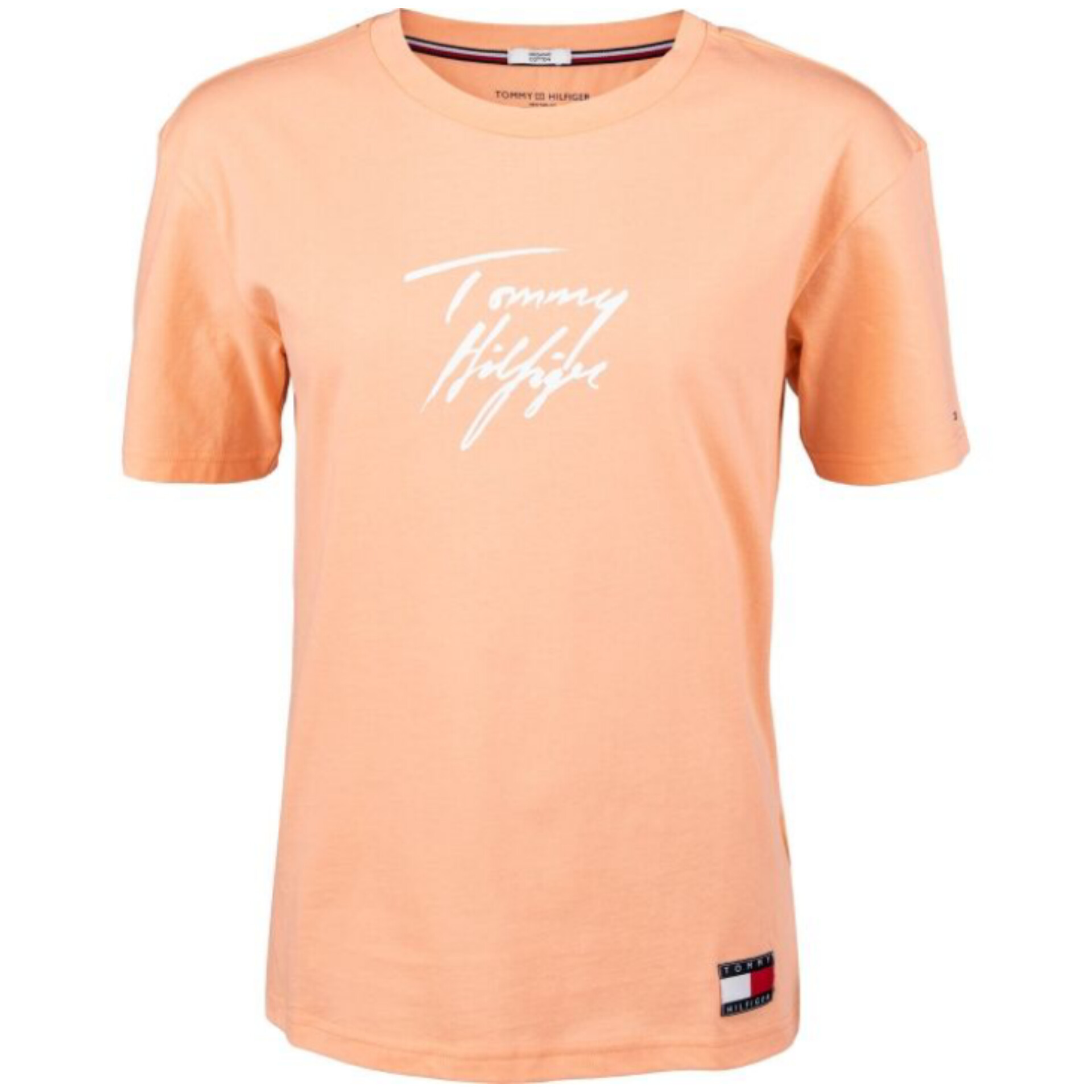 تی شرت آستین کوتاه زنانه تامی هیلفیگر مدل 761
