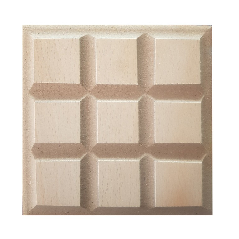 تخته چوب مدل مغز MDF کد T-09 بسته 6 عددی