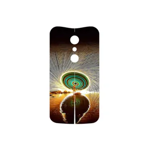 MAHOOT Night Light Fountain Cover Sticker for Motorola Moto G 2nd gen