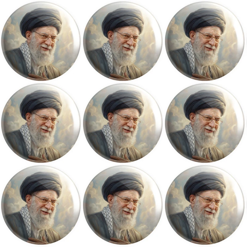 پیکسل طرح رهبر شهید امام خامنه‌ای کد 7 مجموعه 9 عددی