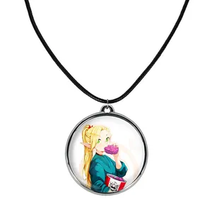 گردنبند خندالو مدل مارسیل انیمه خوشمزه در سیاه چال کد 3590735908